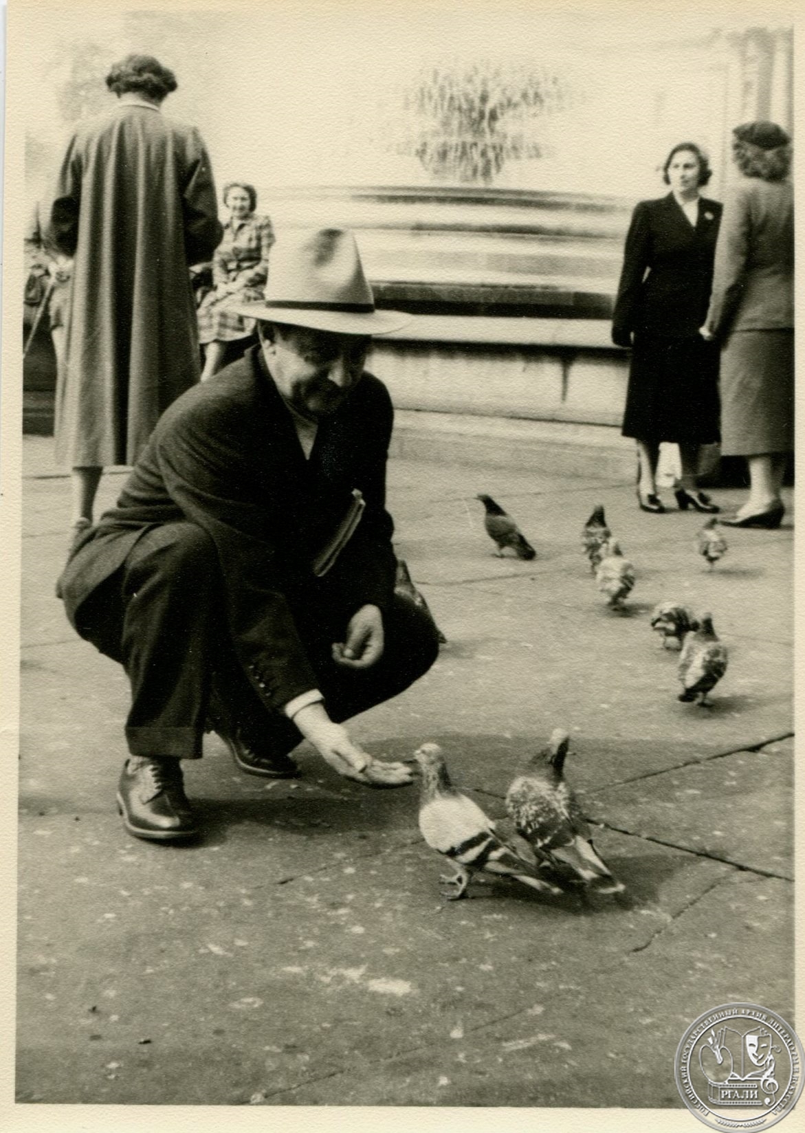 Фотография А.М. Згуриди. Конец 1950-х гг. РГАЛИ. Ф. 3076. Оп. 1.