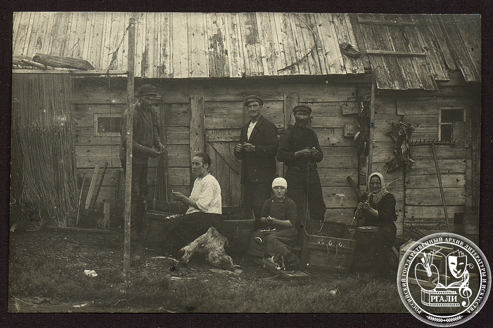 Становище Гаврилово Мурманского округа. Ок. 1931 г. РГАЛИ. Ф. 1489. Оп. 1.
